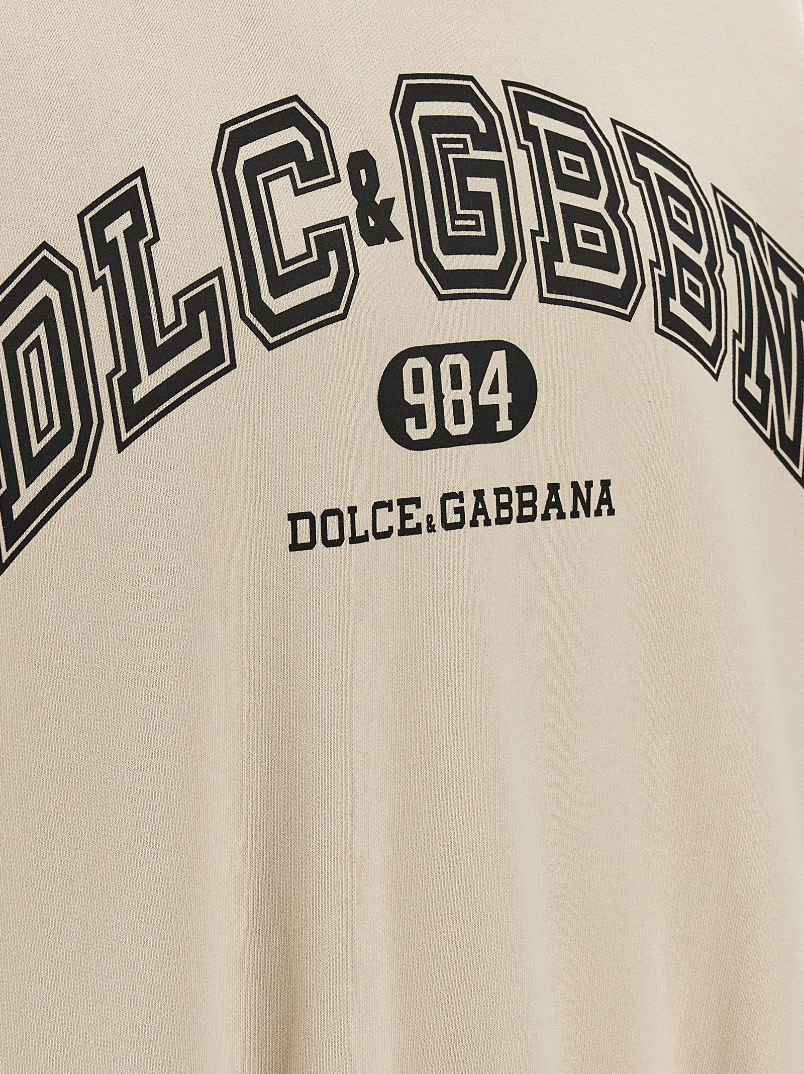DOLCE &amp; GABBANA - DOLCE &amp; GABBANA - Logo print hoodie - Men’s Sweatshirts