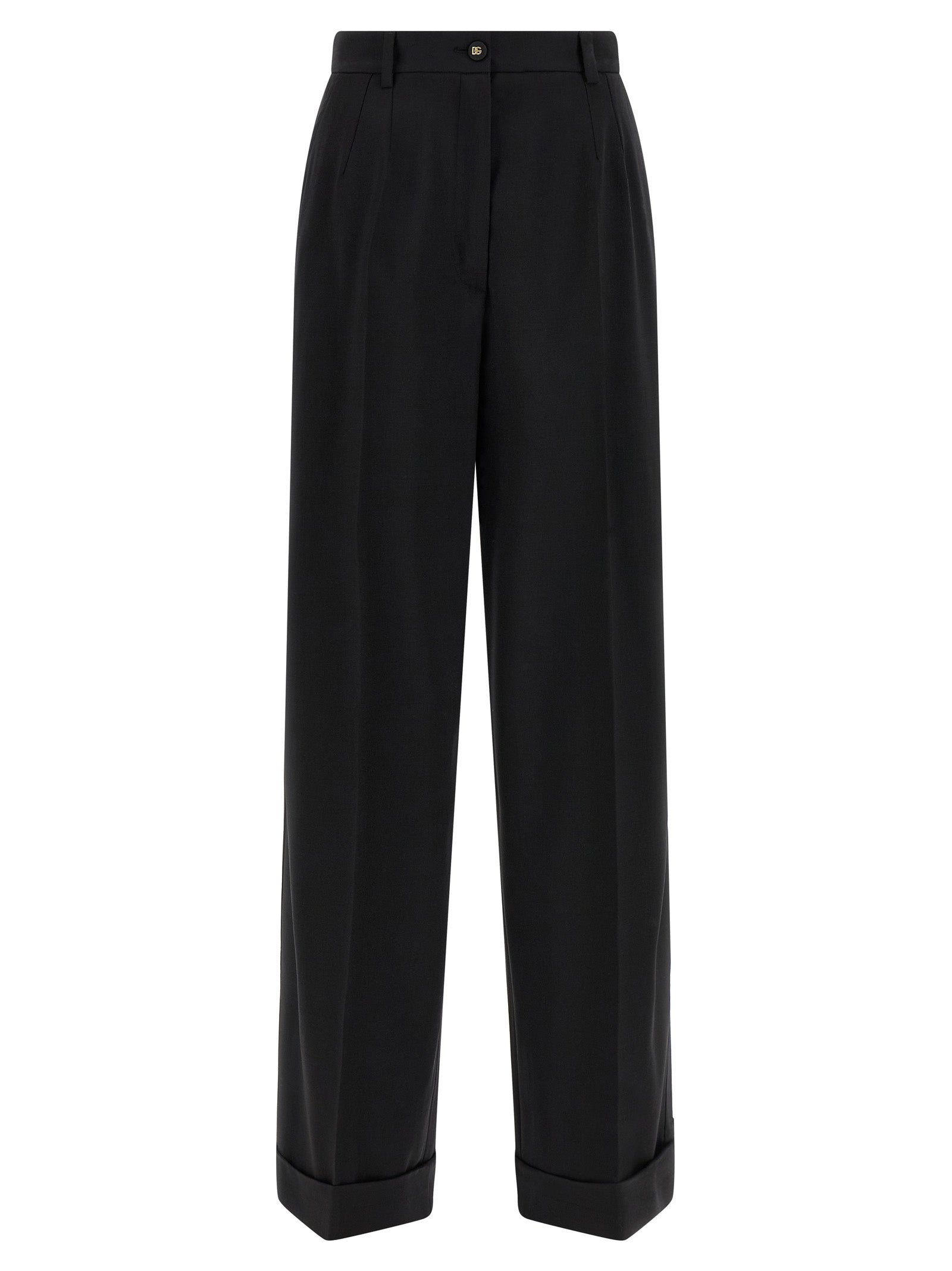 DOLCE &amp; GABBANA - DOLCE &amp; GABBANA - ’Dolce’ high waist pants - Women’s Pants