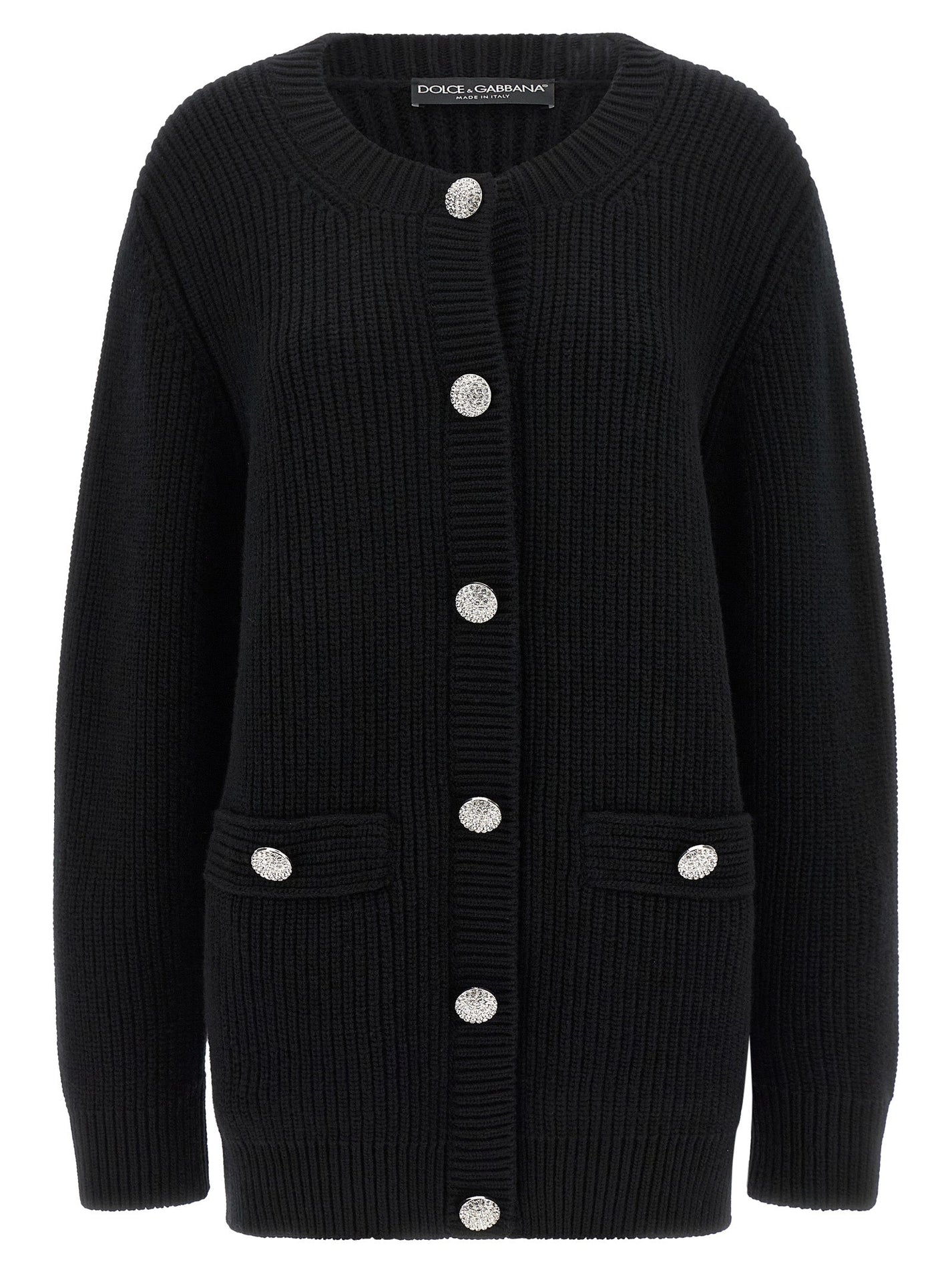 DOLCE &amp; GABBANA - DOLCE &amp; GABBANA - Jewel buttons cardigan - Women’s Knitwear