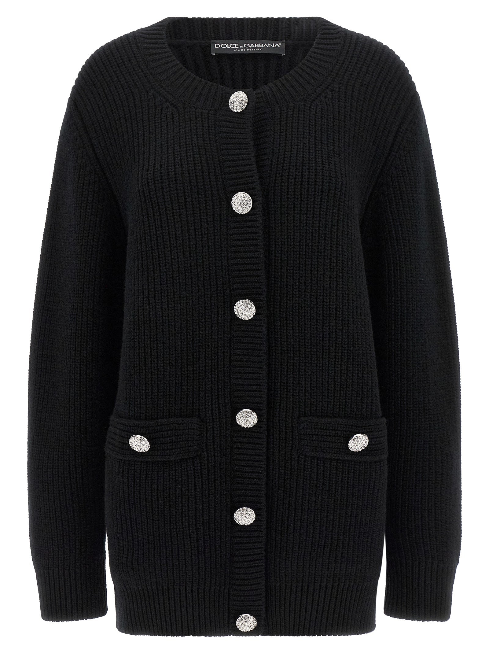 DOLCE &amp; GABBANA - DOLCE &amp; GABBANA - Jewel buttons cardigan - Women’s Knitwear