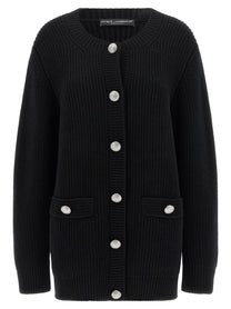 DOLCE &amp; GABBANA - DOLCE &amp; GABBANA - Jewel buttons cardigan - Women’s Knitwear