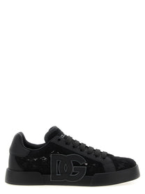 DOLCE &amp; GABBANA - DOLCE &amp; GABBANA - ’Portofino Light Strobel’ sneakers - Women’s Shoes