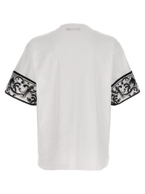 DOLCE &amp; GABBANA - DOLCE &amp; GABBANA - ’Maiolica’ print T-shirt - Men’s Tops