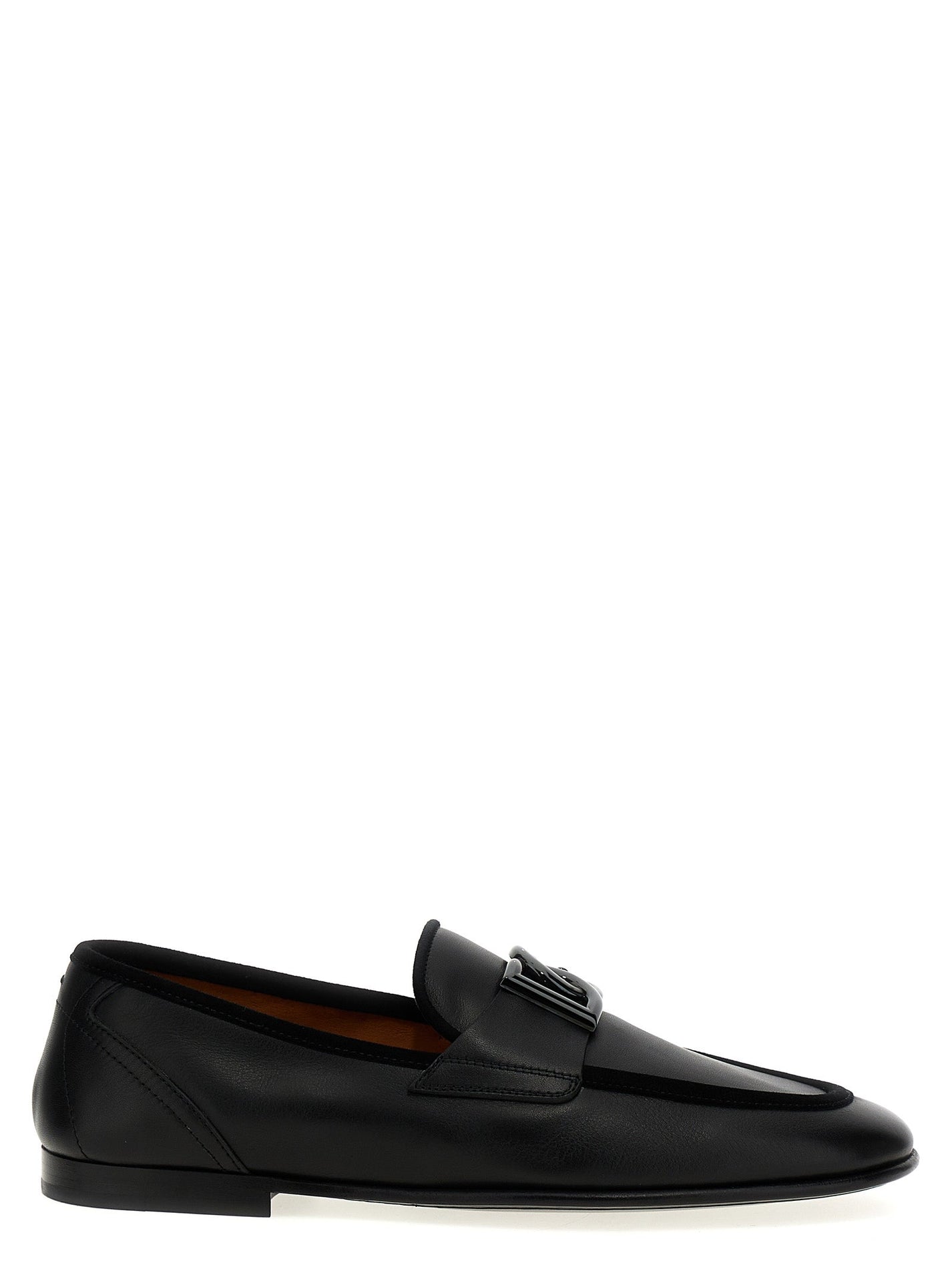 DOLCE &amp; GABBANA - DOLCE &amp; GABBANA - Logo loafers - Men’s Shoes