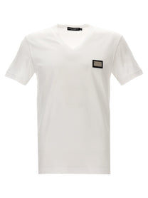 DOLCE &amp; GABBANA - DOLCE &amp; GABBANA - Logo T-shirt - Men’s Tops