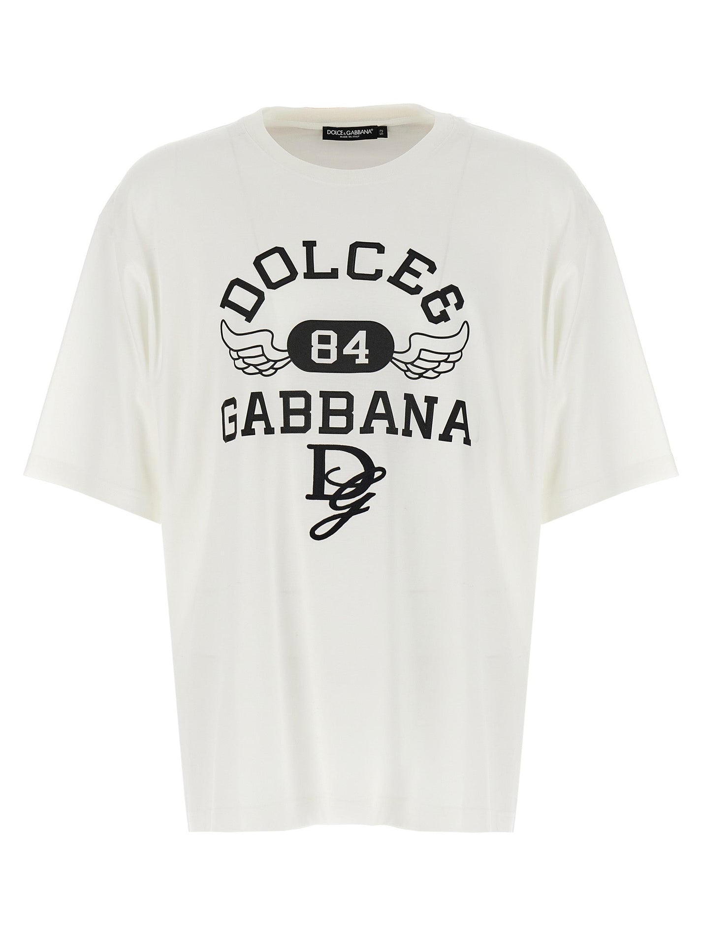 DOLCE &amp; GABBANA - DOLCE &amp; GABBANA - Logo print T-shirt - Men’s Tops