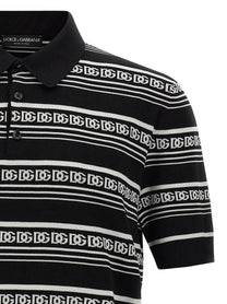 DOLCE &amp; GABBANA - DOLCE &amp; GABBANA - Knitted polo shirt - Men’s Tops