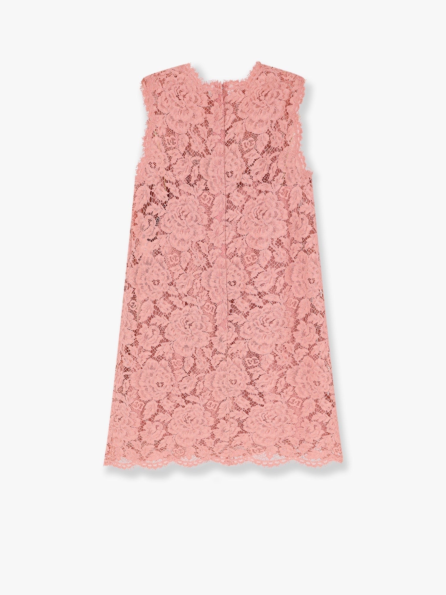 Dolce &amp; Gabbana - Dolce &amp; Gabbana A Line Dg Floral Lace Dress - Women’s Clothing