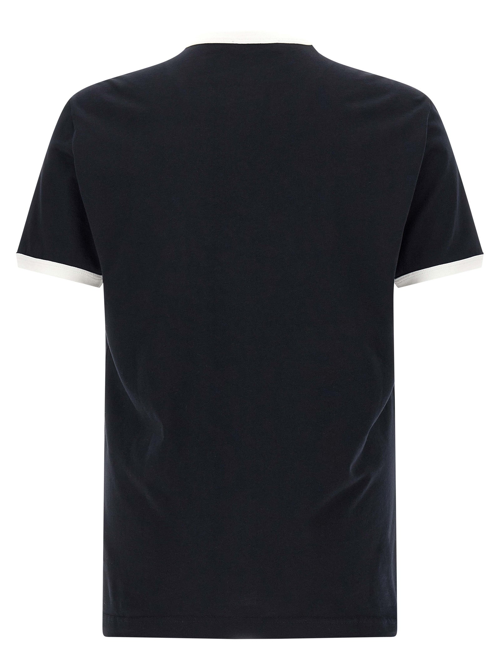 DOLCE &amp; GABBANA - DOLCE &amp; GABBANA - Velvet logo t-shirt - Men’s Tops