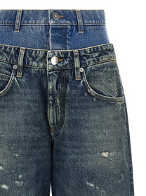 DOLCE &amp; GABBANA - DOLCE &amp; GABBANA - Double layer jeans - Women’s Bottoms