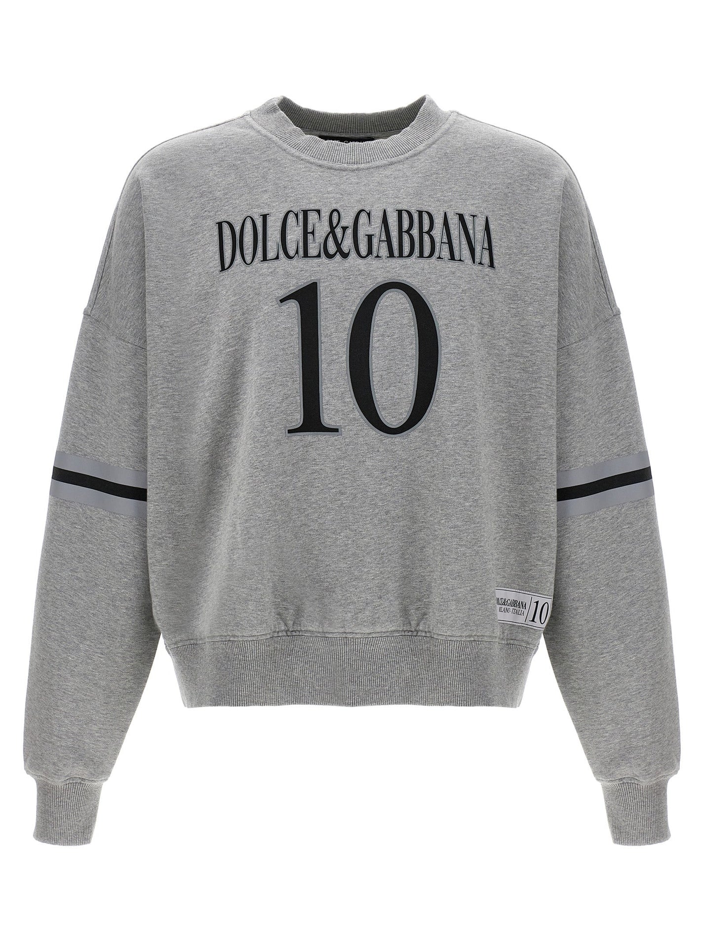 DOLCE &amp; GABBANA - DOLCE &amp; GABBANA - ’10’ sweatshirt - Men’s Sweatshirts