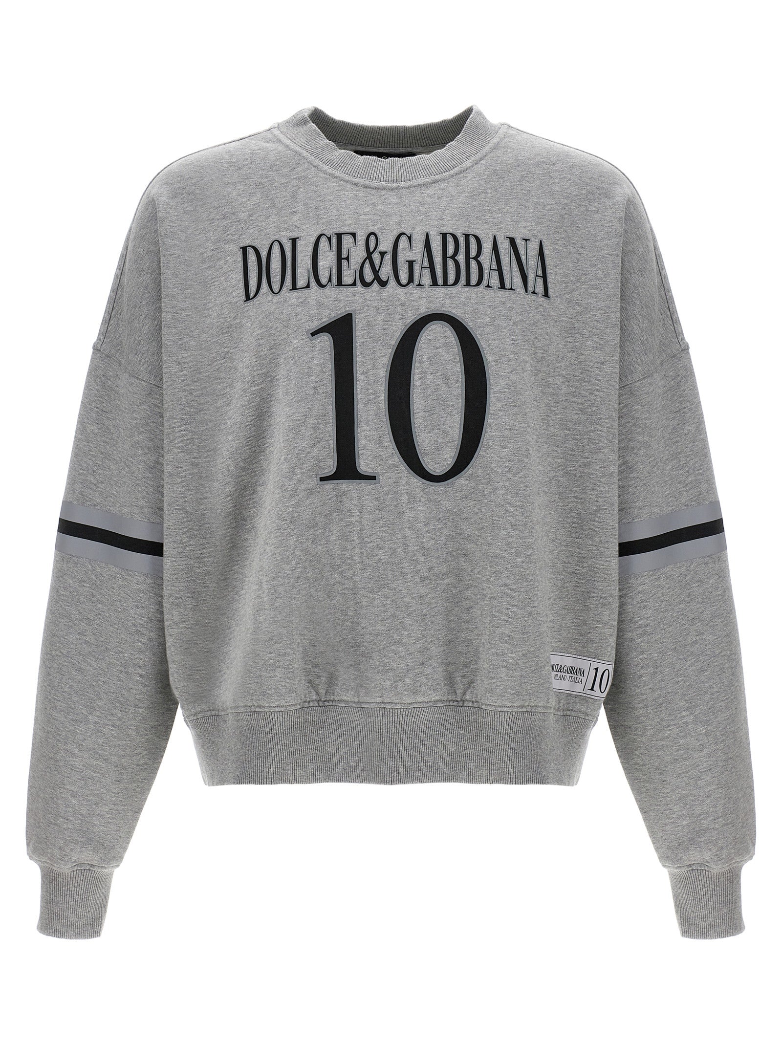 DOLCE &amp; GABBANA - DOLCE &amp; GABBANA - ’10’ sweatshirt - Men’s Sweatshirts