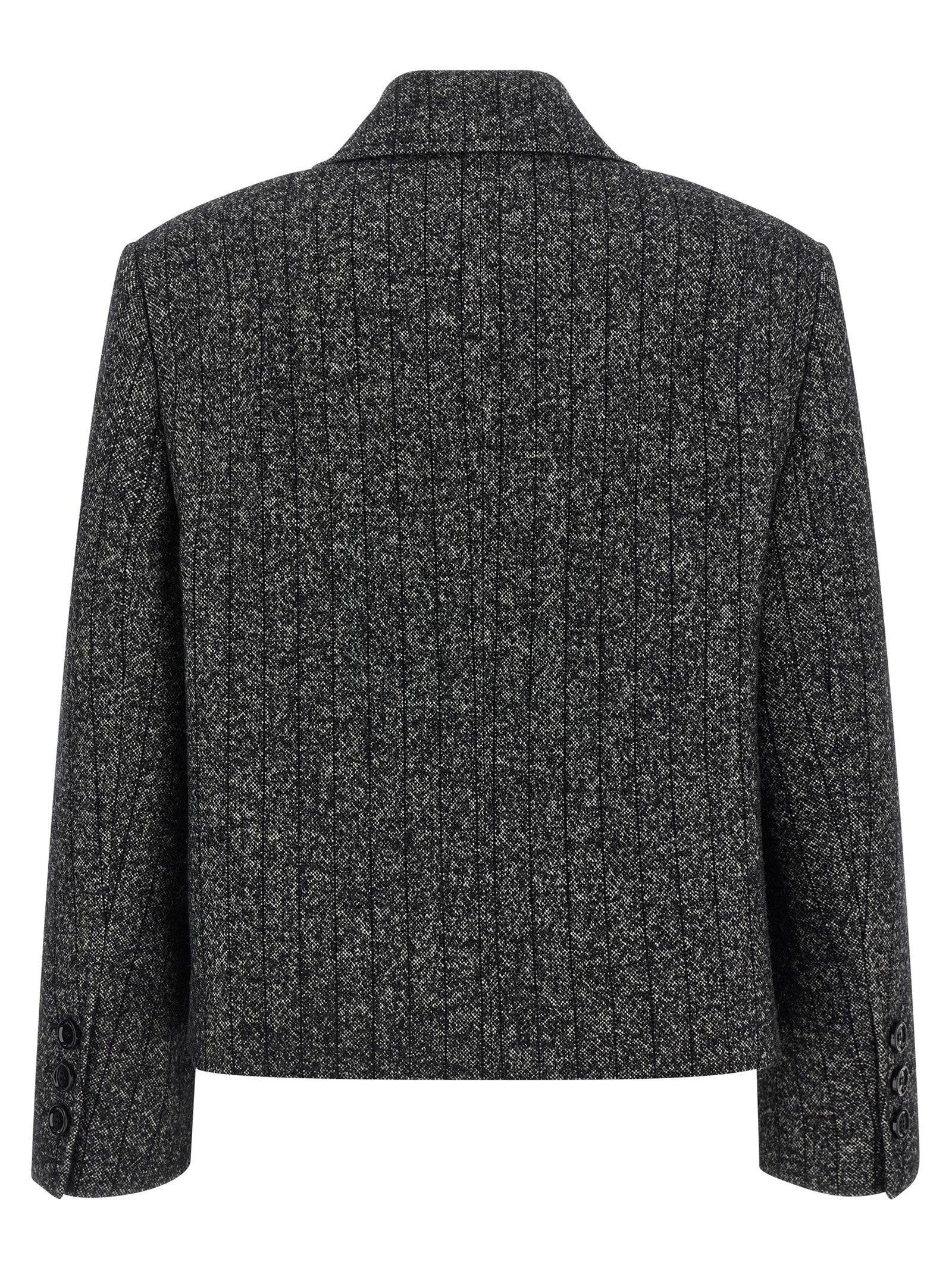 DOLCE &amp; GABBANA - DOLCE &amp; GABBANA - Striped wool blazer - Women’s Clothing