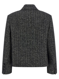 DOLCE &amp; GABBANA - DOLCE &amp; GABBANA - Striped wool blazer - Women’s Clothing