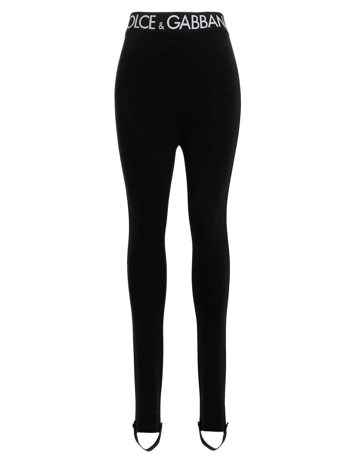 DOLCE &amp; GABBANA - DOLCE &amp; GABBANA - Logo leggings - Women’s Bottoms