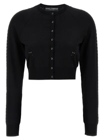 DOLCE &amp; GABBANA - DOLCE &amp; GABBANA - Viscose cardigan - Women’s Knitwear