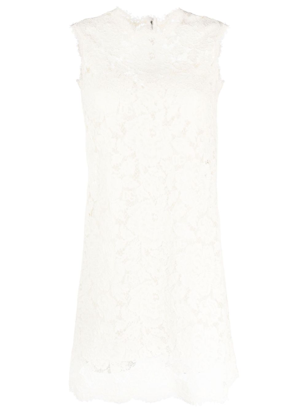 Dolce &amp; Gabbana Dolce &amp; Gabbana Sleeveless Lace Mini Dress Women’s Clothing