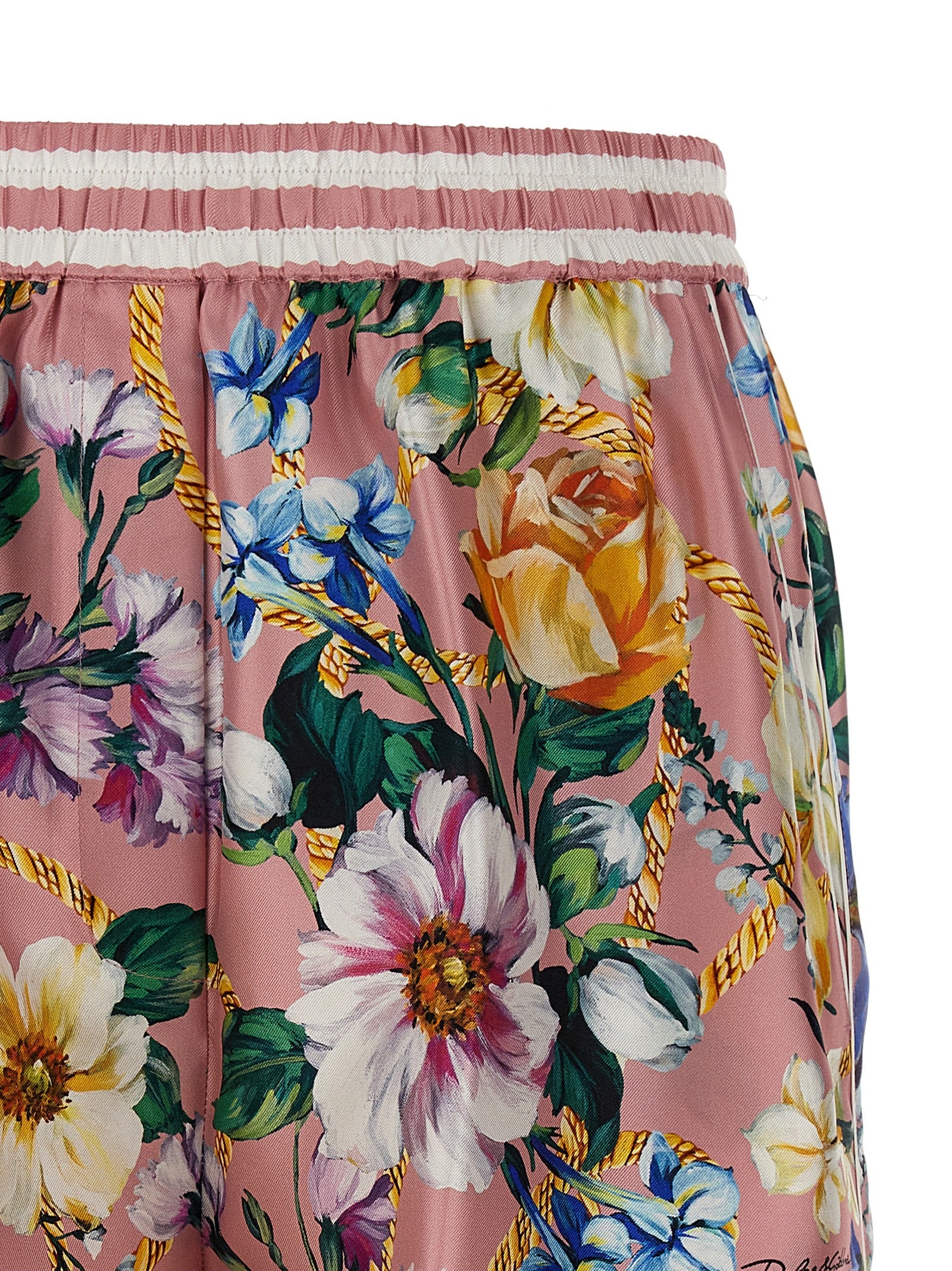 DOLCE &amp; GABBANA - DOLCE &amp; GABBANA - Floral bermuda shorts - Women’s Clothing