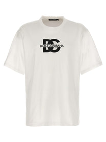 DOLCE &amp; GABBANA - DOLCE &amp; GABBANA - Logo T-shirt - Men’s Tops
