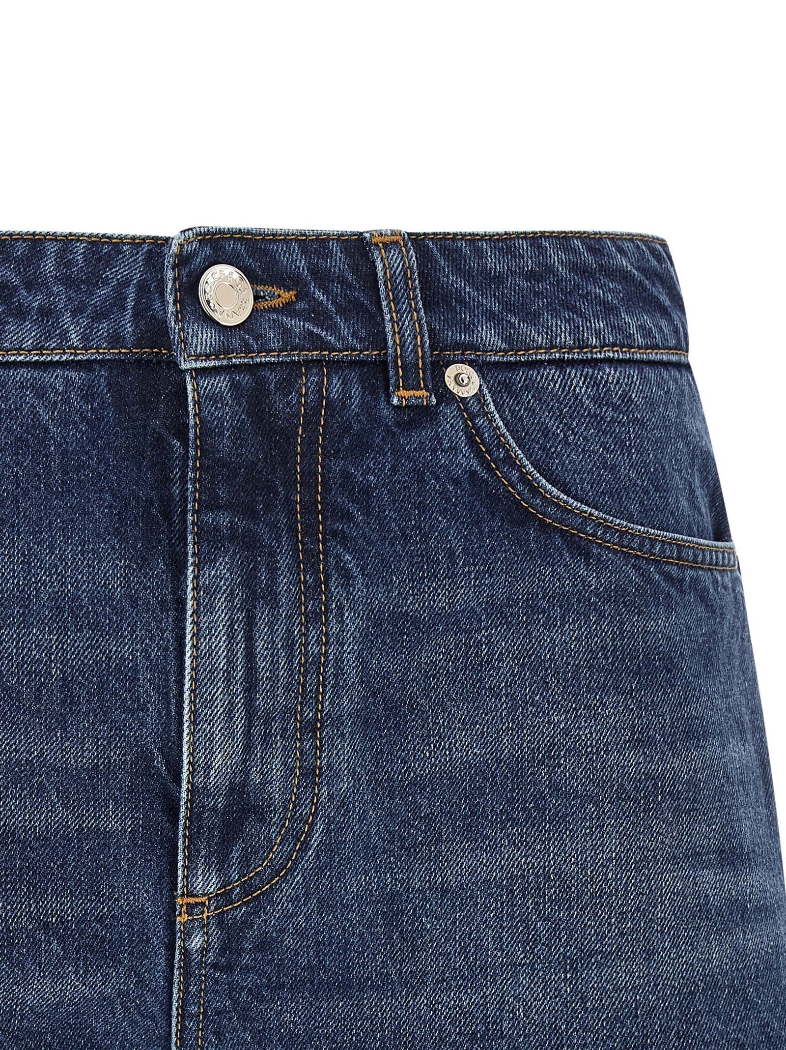 DOLCE &amp; GABBANA - DOLCE &amp; GABBANA - Logo plate shorts - Women’s Bottoms