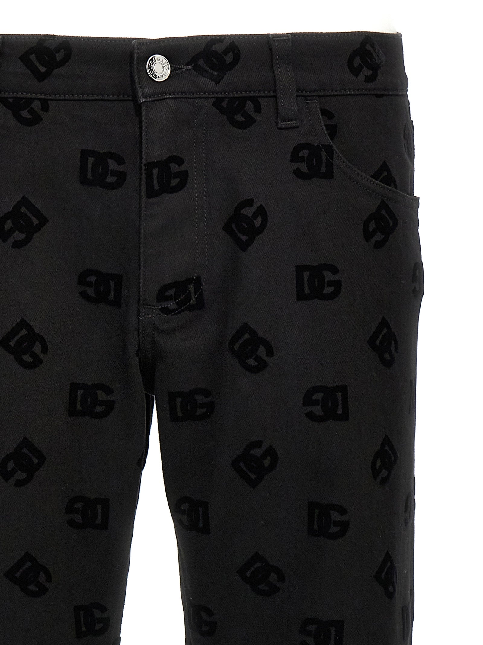 DOLCE &amp; GABBANA - DOLCE &amp; GABBANA - Logo jeans - Men’s Clothing