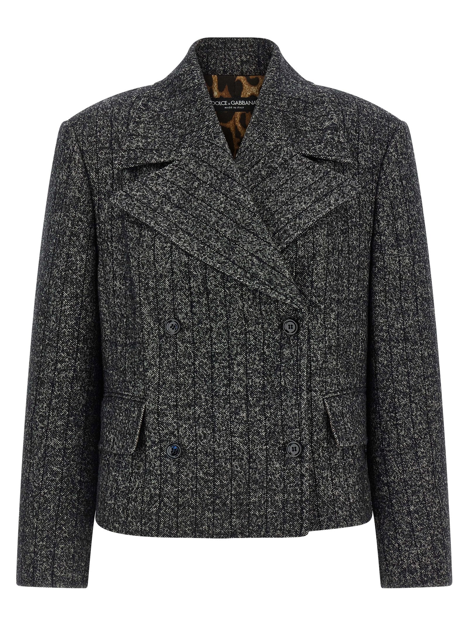 DOLCE &amp; GABBANA - DOLCE &amp; GABBANA - Striped wool blazer - Women’s Clothing