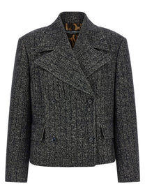 DOLCE &amp; GABBANA - DOLCE &amp; GABBANA - Striped wool blazer - Women’s Clothing