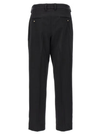 DOLCE &amp; GABBANA - DOLCE &amp; GABBANA - Wool canvas trousers - Women’s Pants