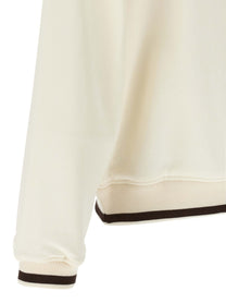 DOLCE &amp; GABBANA - DOLCE &amp; GABBANA - Logo embroidery hoodie - Men’s Sweatshirts