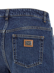 DOLCE &amp; GABBANA - DOLCE &amp; GABBANA - Logo plate shorts - Women’s Bottoms