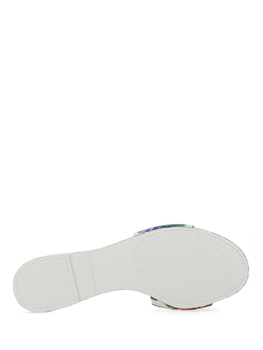 Dolce &amp; Gabbana - Slide Sandal - Home-&gt;Woman-&gt;FOOTWEAR-&gt;FLATS
