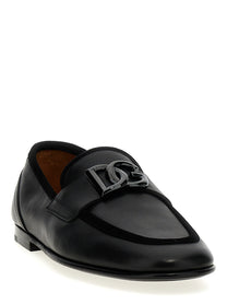 DOLCE &amp; GABBANA - DOLCE &amp; GABBANA - Logo loafers - Men’s Shoes