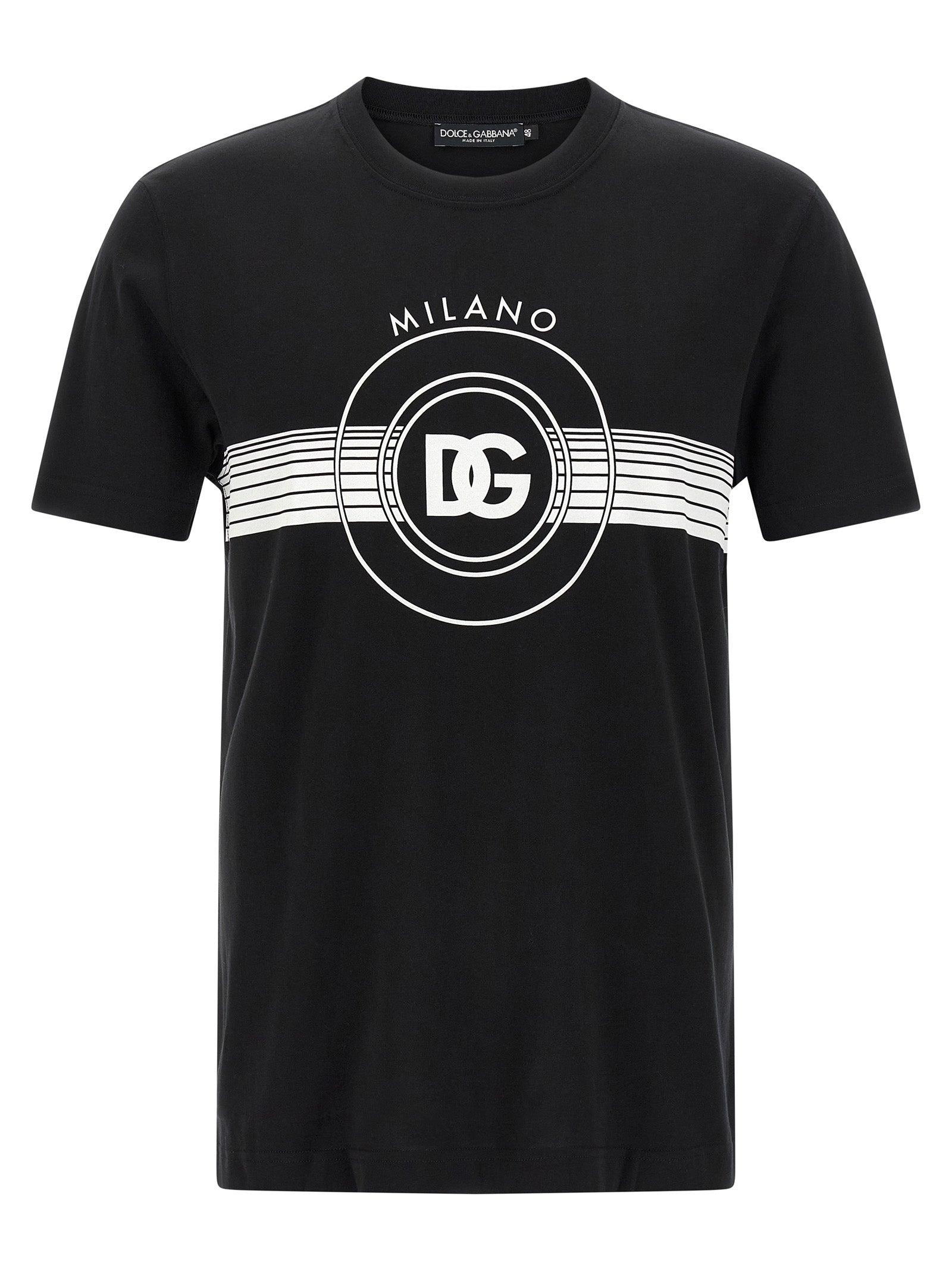 DOLCE &amp; GABBANA - DOLCE &amp; GABBANA - DG logo print T-shirt - Men’s Tops