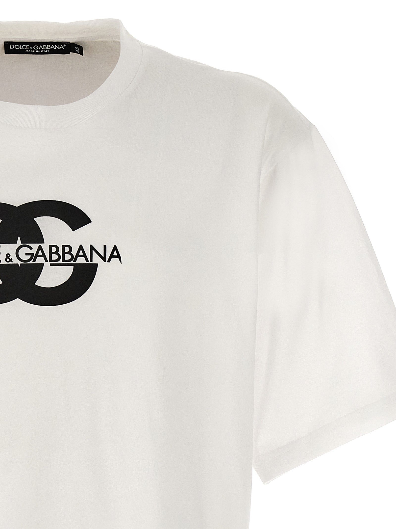 DOLCE &amp; GABBANA - DOLCE &amp; GABBANA - Logo T-shirt - Men’s Tops