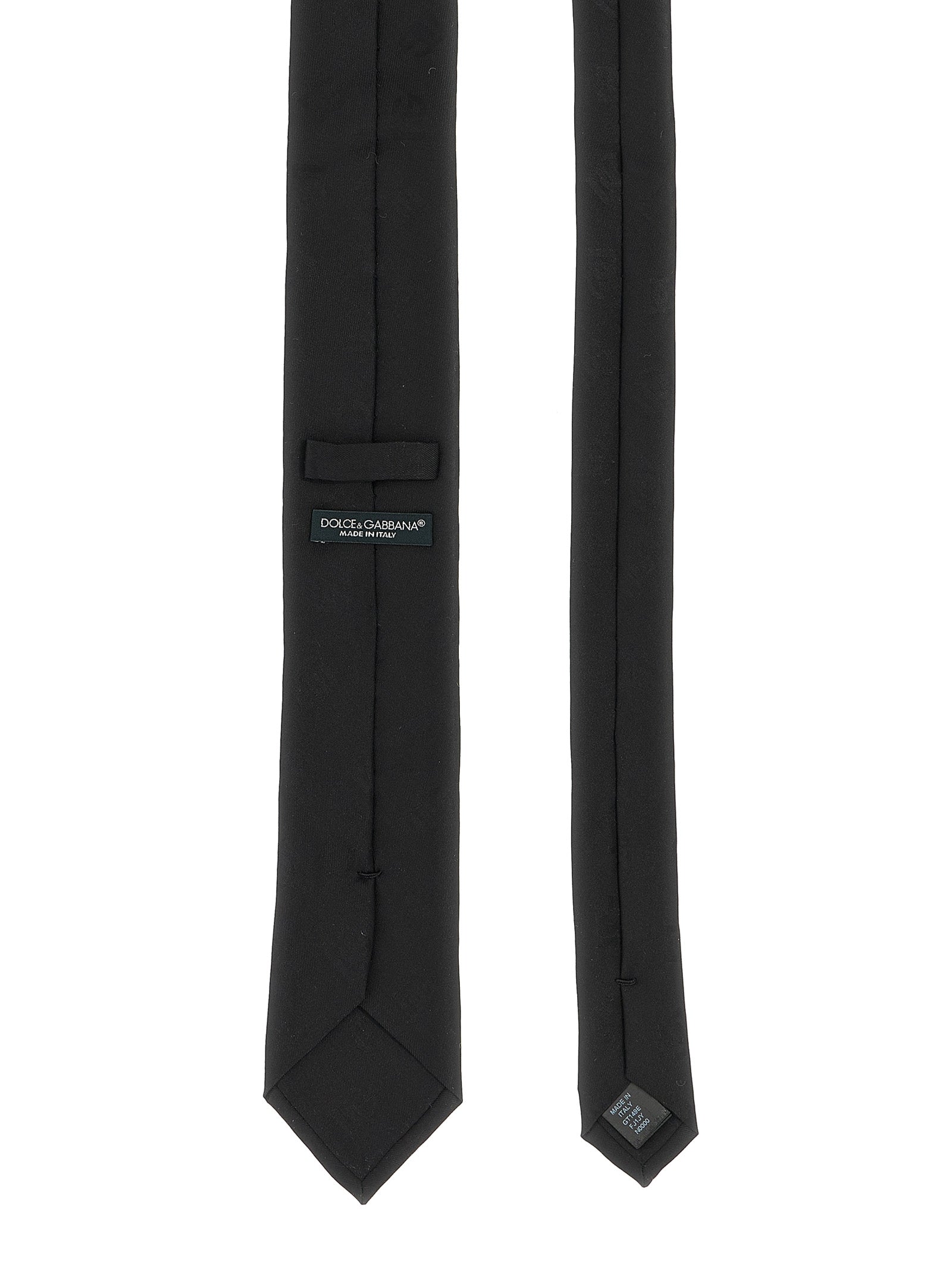 DOLCE &amp; GABBANA - DOLCE &amp; GABBANA - Jacquard logo tie - Men’s Accessories