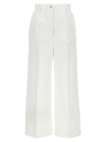 DOLCE &amp; GABBANA - DOLCE &amp; GABBANA - High waist cotton pants - Women’s Pants
