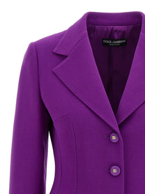 DOLCE &amp; GABBANA - DOLCE &amp; GABBANA - ’Dolce’ blazer - Woman,Clothing,Blazer suits,