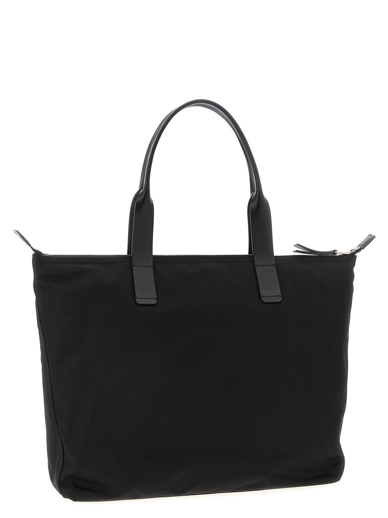 DOLCE &amp; GABBANA - DOLCE &amp; GABBANA - Media logo patch shopping bag - Men’s Bags