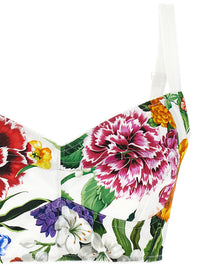 DOLCE &amp; GABBANA - DOLCE &amp; GABBANA - ’Bouquet’ top - Women’s Tops