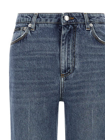 DOLCE &amp; GABBANA - DOLCE &amp; GABBANA - Logo tag jeans - Women’s Bottoms
