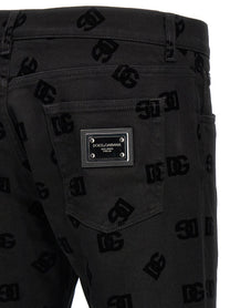 DOLCE &amp; GABBANA - DOLCE &amp; GABBANA - Logo jeans - Men’s Clothing