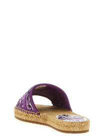 DOLCE &amp; GABBANA - DOLCE &amp; GABBANA - Embroidery espadrilles - Women’s Shoes