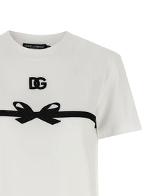 DOLCE &amp; GABBANA - DOLCE &amp; GABBANA - Tape T-shirt - Women’s Tops