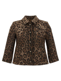 DOLCE &amp; GABBANA - DOLCE &amp; GABBANA - Gabbana Blazer - Camel Collection - Women’s Clothing