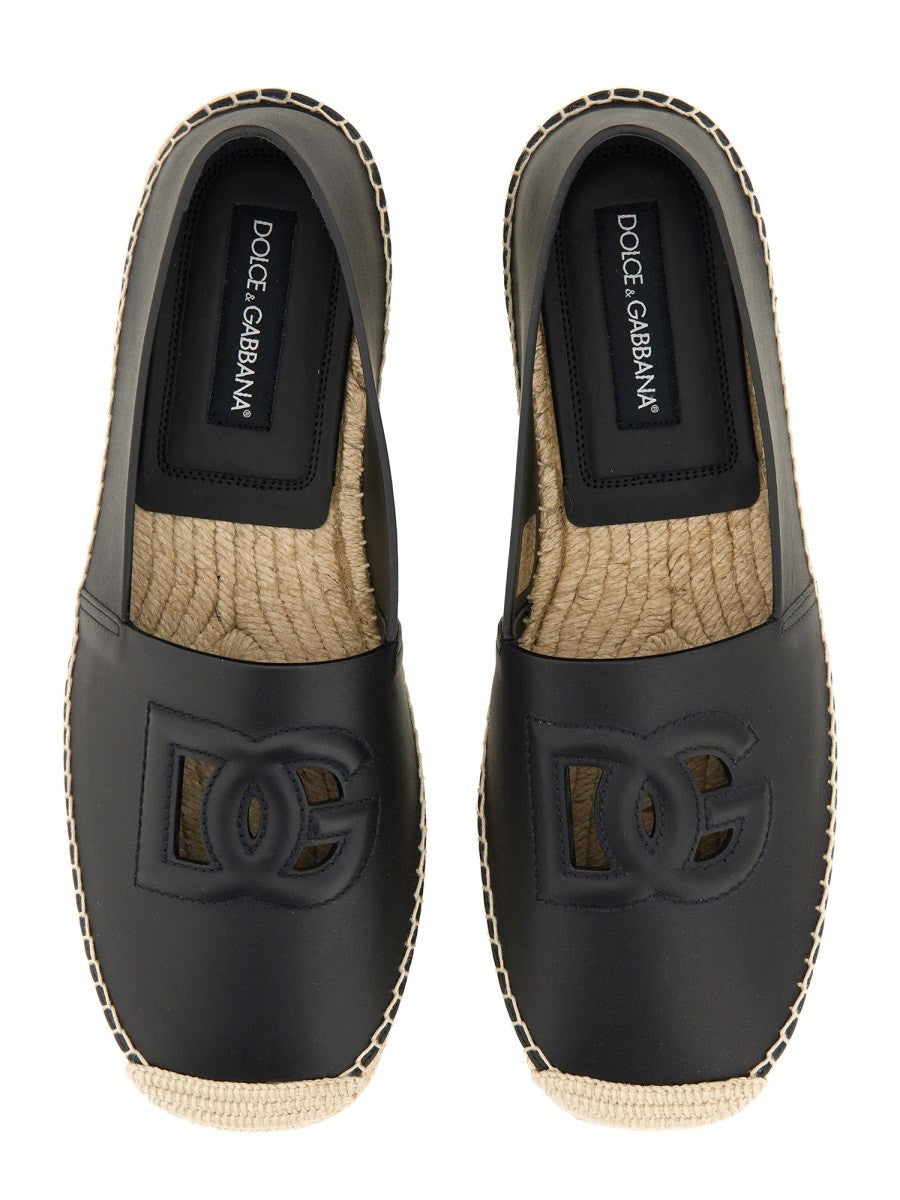 Dolce &amp; Gabbana - Espadrille With Logo - Men’s Shoes