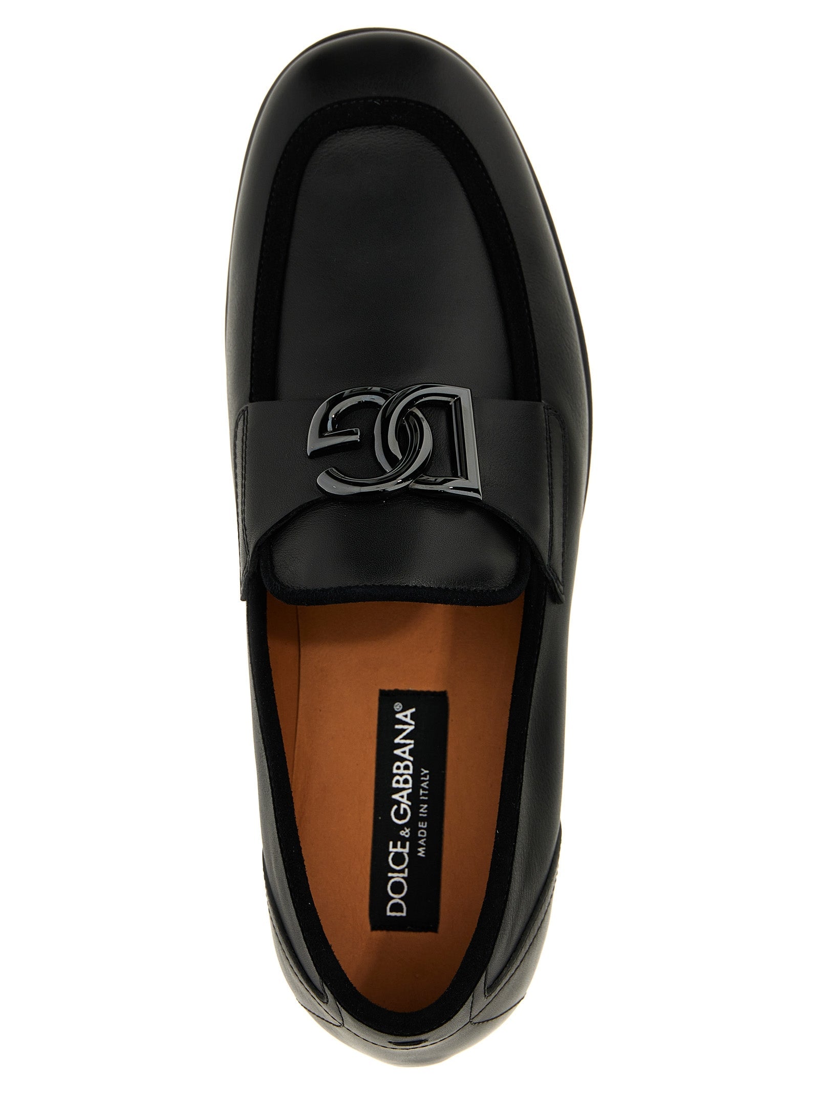 DOLCE &amp; GABBANA - DOLCE &amp; GABBANA - Logo loafers - Men’s Shoes