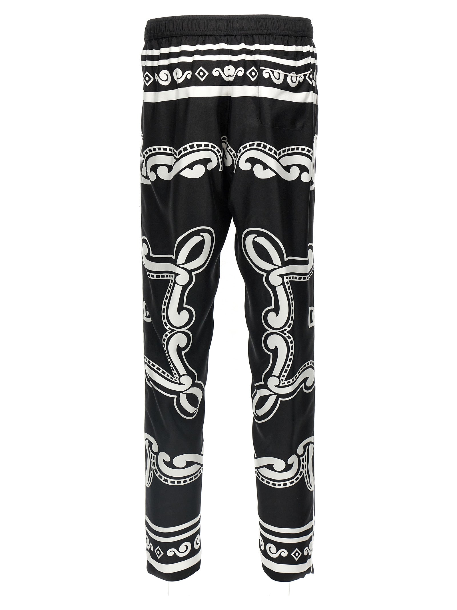 DOLCE &amp; GABBANA - DOLCE &amp; GABBANA - Silk pants - Men’s Pants