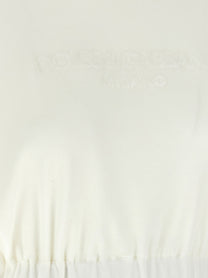 DOLCE &amp; GABBANA - DOLCE &amp; GABBANA - Logo chenille top - Women’s Tops