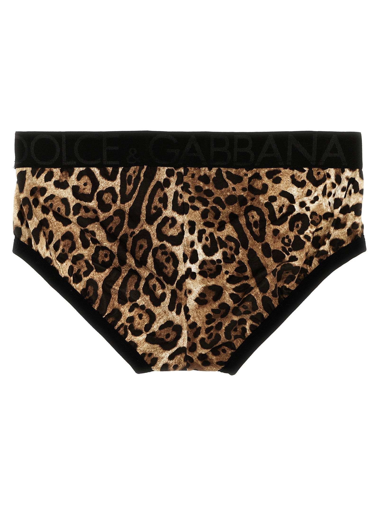 DOLCE &amp; GABBANA - DOLCE &amp; GABBANA - Animal print brief - Men’s Clothing