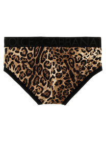 DOLCE &amp; GABBANA - DOLCE &amp; GABBANA - Animal print brief - Men’s Clothing